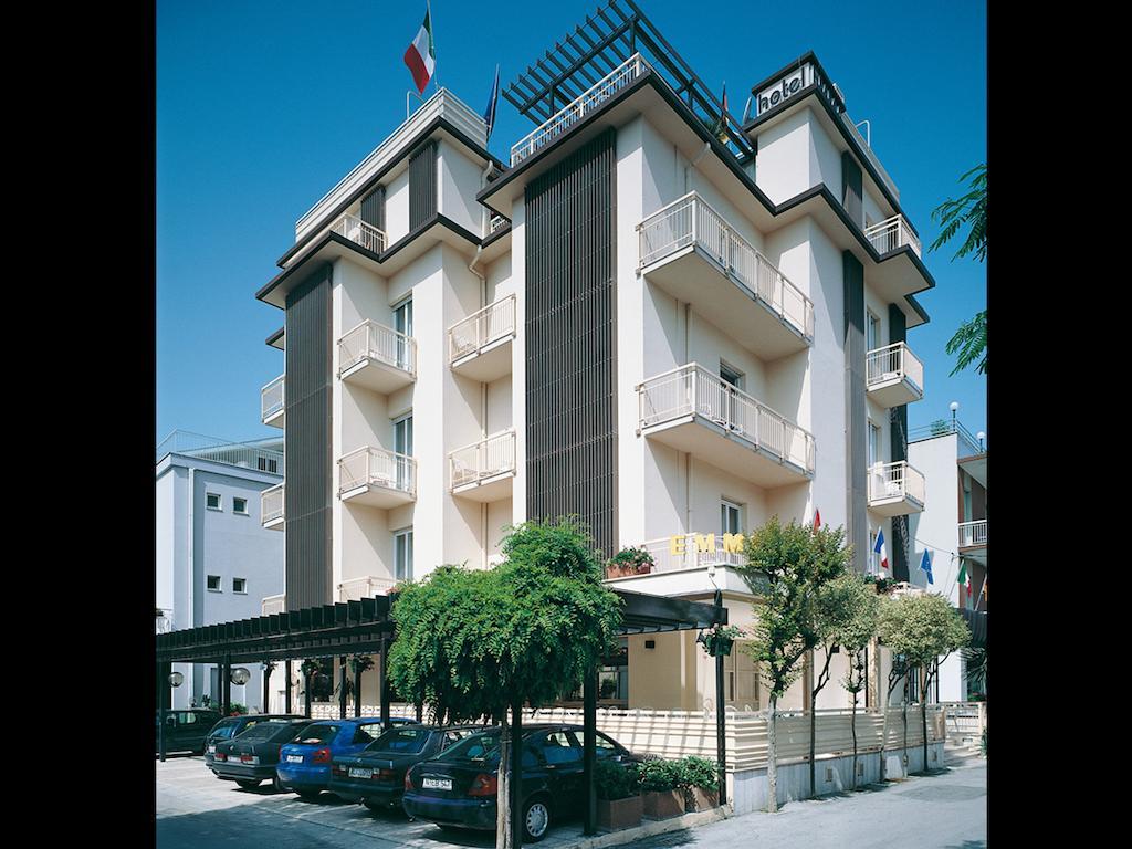 Hotel Emma Nord Rimini Exterior foto